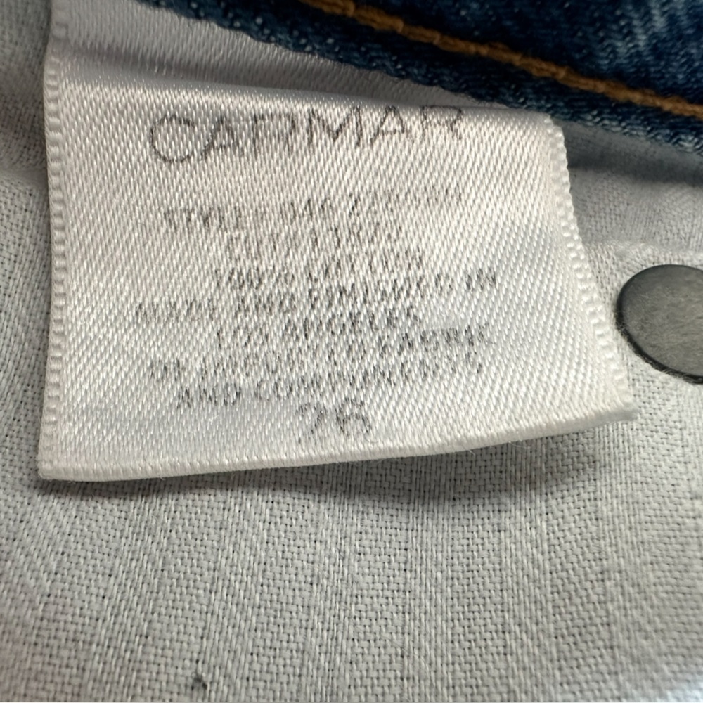Carmar Black Top and Blue Distressed Jeans - Picture 14 of 16